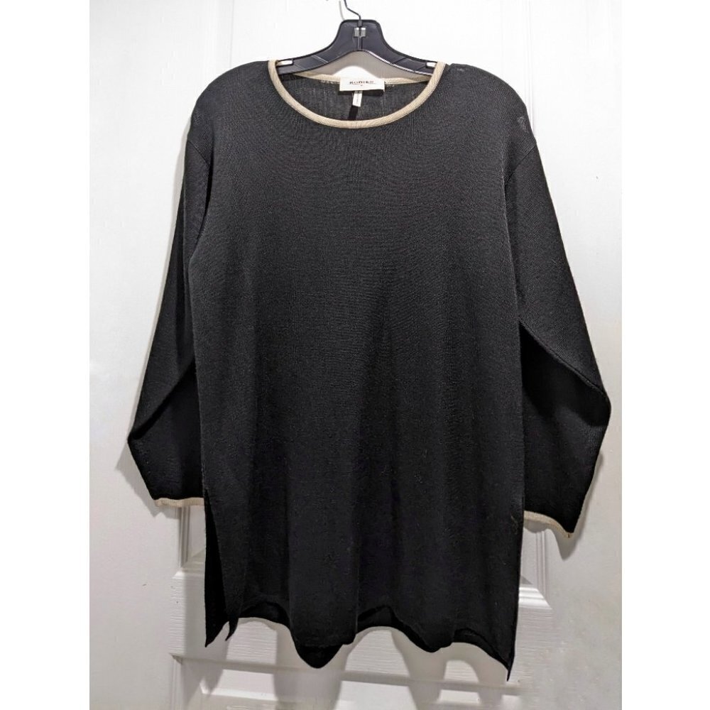 Vintage Rodier | two-tone tunic sweater